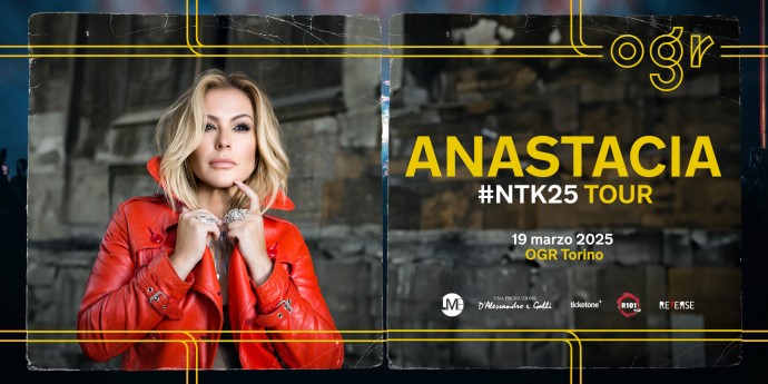 Anastacia in concerto alle OGR Torino, il 19 marzo 2025